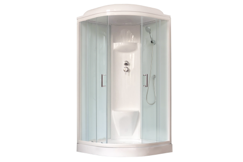 Душевая кабина Royal Bath НК RB90HK6-WT 90х90 четверть круга