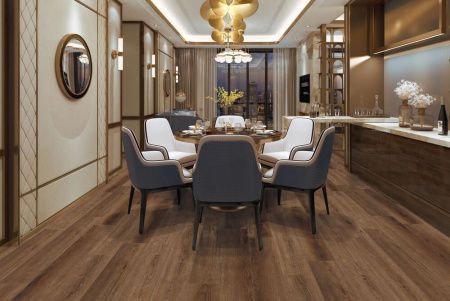 SPC ламинат CronaFloor Wood Дуб Регин Т067349 толщина 0,4 см 43 класс 1200х180