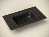 Раковина из сантехнического фарфора Ceramica Nova ELEMENT CN7005MB 80х50 накладная цвет черный
