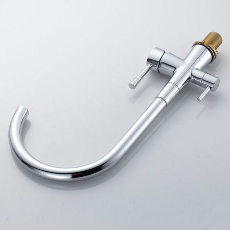 Смеситель для кухни Shevanik S428 на мойку хром