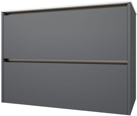 Тумба под раковину Allen Brau Activity 1.34013.PGM 90х50 подвесная цвет серый