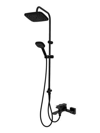 Душевая стойка Orange Lutz M04-944b настенная цвет черный