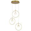 Светильник подвесной Delight Collection Elliot Diamante (Еллиот Диаманте) MD21001043-3A gold