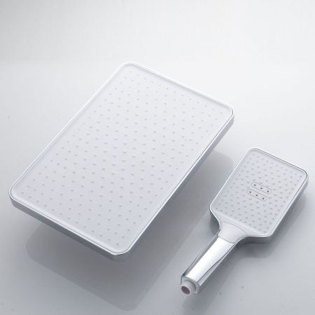Душевая стойка Shevanik S4436 настенная цвет хром