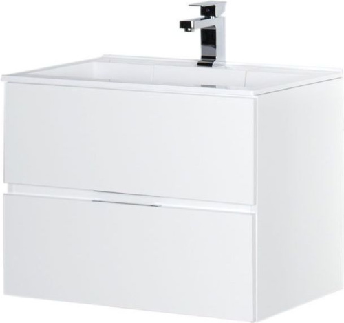 Тумба с раковиной Aquanet Алвита 00212680 70х45х53,1 подвесная - фото 4