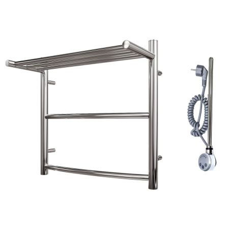 Полотенцесушитель электрический Point Афина PN04155PE 55х50 хром