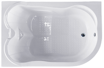 Ванна акриловая Royal Bath NORWAY RB331100K-L 180х120 пристенная асимметричная с каркасом