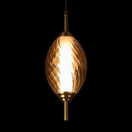 Светильник подвесной Loft It Helix 10421/A Amber