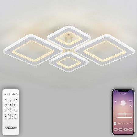 Люстра потолочная Natali Kovaltseva Mujus (МуДжус) LED LAMPS 81190