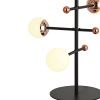 Настольная лампа Natali Kovaltseva Loft (Лофт) LED LAMPS 81344/1T GOLD BLACK
