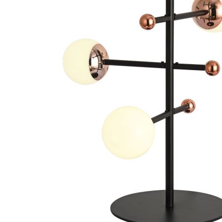 Настольная лампа Natali Kovaltseva Loft (Лофт) LED LAMPS 81344/1T GOLD BLACK