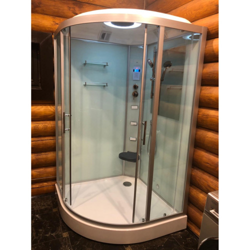 Душевая кабина Frank 2454658 118х118 с крышей ориентация универсальная - фото 3 Душевая кабина Frank 2454658 118х118 с крышей ориентация универсальная - фото 3