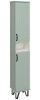 Шкаф-пенал RUNO Марсель 00-00001221 30х28х179 напольный цвет зеленый