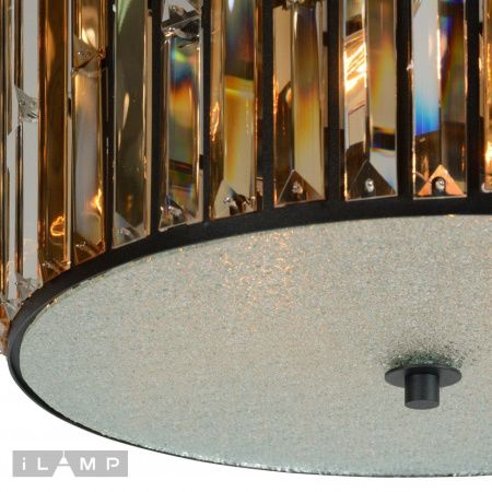 Люстра подвесная iLamp Royal (Роыал) 10390-5+5P BK