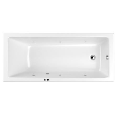 Ванна гидромассажная Whitecross WAVE 0101.150070.100.SOFT.CR 150х70  прямоугольная