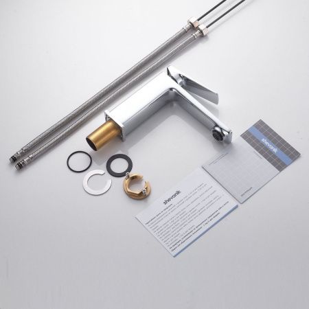Смеситель Shevanik S8901-1 на раковину хром