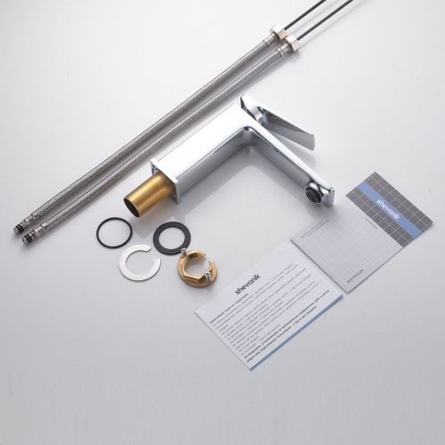 Смеситель Shevanik S8901-1 на раковину хром - фото 4