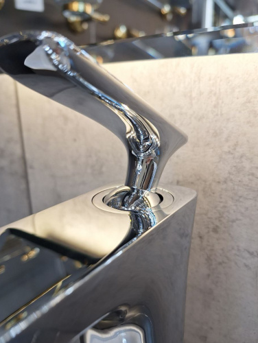 Смеситель для раковины AltroBagno Aperto AltroBagnoAperto010205Cr на столешницу хром - фото 4