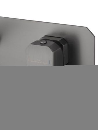 Смеситель для раковины Wonzon & Woghand Diamond WW-88869011-BGM встраиваемый в стену серый