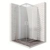 Душевой уголок Ambassador Kingston 14011103 100х100 стекло прозрачное профиль хром без поддона