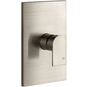 Смеситель Gessi Emporio Via manzoni 44632#149 встраиваемый в стену никель без термостата