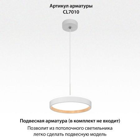 Светильник потолочный музыкальный Citilux Etalon (Еталон) CL750240
