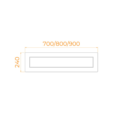 Экран боковой для поддона RGW 16230912-80