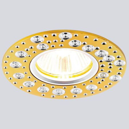 Светильник встраиваемый Ambrella Light Classic (Цлассиц) A801 AL/G