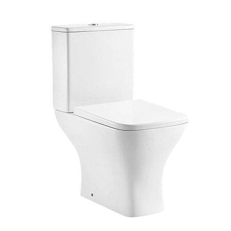 Унитаз-компакт напольный с бачком Тритон Astro Щ0000058892 белый с сиденьем микролифт безободковый каскадный смыв