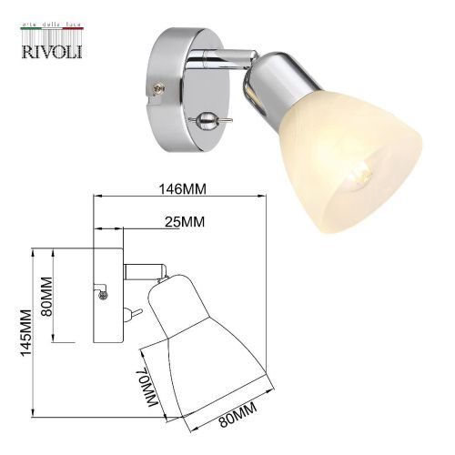 Спот Rivoli Keila (Кеила) Б0054678 - фото 3