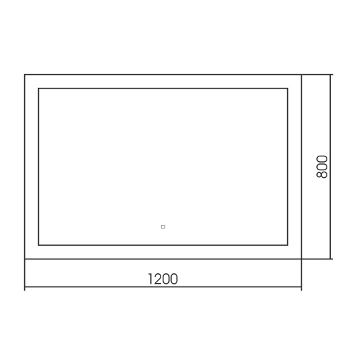 Зеркало в ванную ABBER AG6107SXL-1.2 120х80 - фото 4