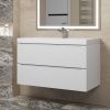 Тумба под раковину Uperwood Tanos 291020245 90х50 подвесная цвет белый