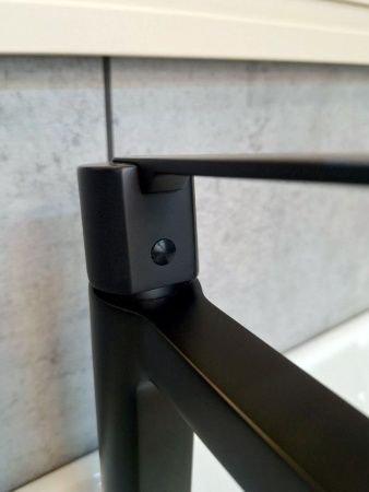 Смеситель AltroBagno Unione AltroBagnoUnione0136MB на раковину черный