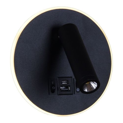 Спот Reluce 86203-9.2-001KT LED12W+USB BK - фото 5