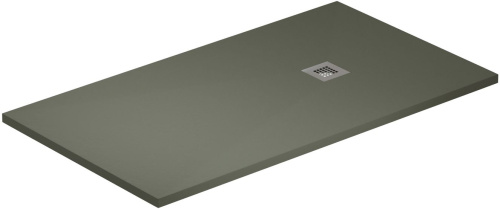 Душевой поддон Allen Brau Priority 8.31011-CGM 160х90 искусственный камень зеленый - фото 2