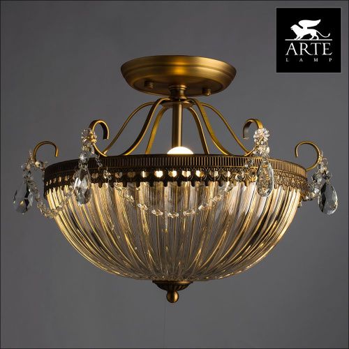 Светильник потолочный Arte Lamp Schelenberg (Сцхеленберг) A4410PL-3SR - фото 5