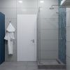 Душевой уголок Тритон Терра-Хром Щ0000053609 90х90 стекло прозрачное профиль хром без поддона