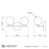 Бра Lumina Deco Marsiada (Марсиада) LDW 6033-2 MD