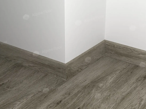 Напольный плинтус Alpine Floor Grand Sequoia 11-8 Венге Грей - фото 3