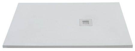 Душевой поддон из искусственного камня Allen Brau Priority 8.31008-21 140х80 белый без каркаса