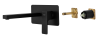 Смеситель для раковины Remer Absolute AU15KBNO встраиваемый в стену черный
