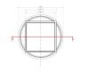 Душевой трап Pestan Confluo Standard Plate 4 13702565 10х10