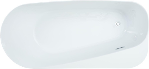 Ванна акриловая Allen Brau Priority 2.31001.20 170х80 отдельностоящая/пристенная овальная - фото 2