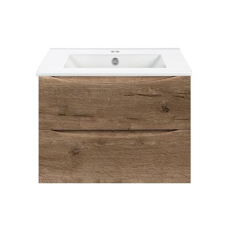 Тумба под раковину Vincea Mia VMC-2MC700VO 70х50 подвесная цвет коричневый