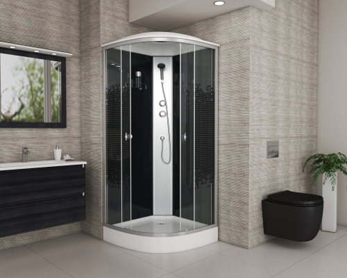 Душевая кабина Niagara Eco 45021453 100х100 четверть круга - фото 3