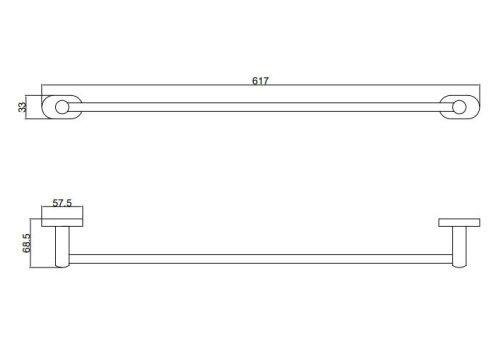 Полотенцедержатель BELZ B90501 - фото 2