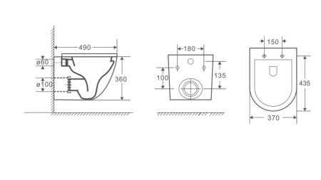 Инсталляция + кнопка смыва + унитаз Grossman Classic 97.4455BMSQ.04.10M Инсталляция + кнопка смыва + унитаз Grossman Classic 97.4455BMSQ.04.10M