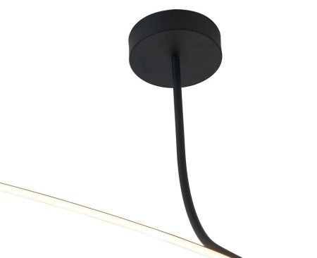 Люстра подвесная Italline IT013-6025 black 3000K