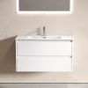 Тумба под раковину Sancos Libra LB90W 90х50 подвесная цвет белый