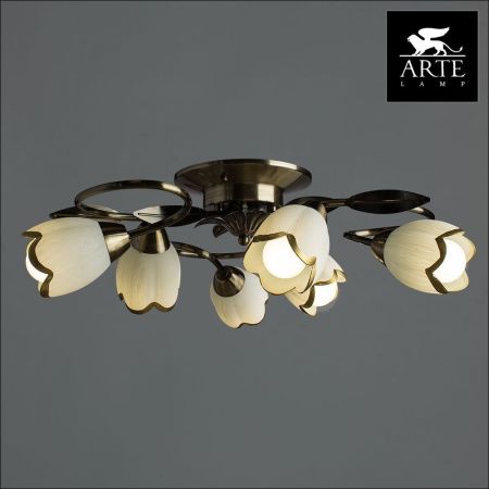 Люстра потолочная Arte Lamp Perce (Перце) A6061PL-6AB